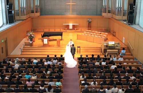 品川教会の結婚式